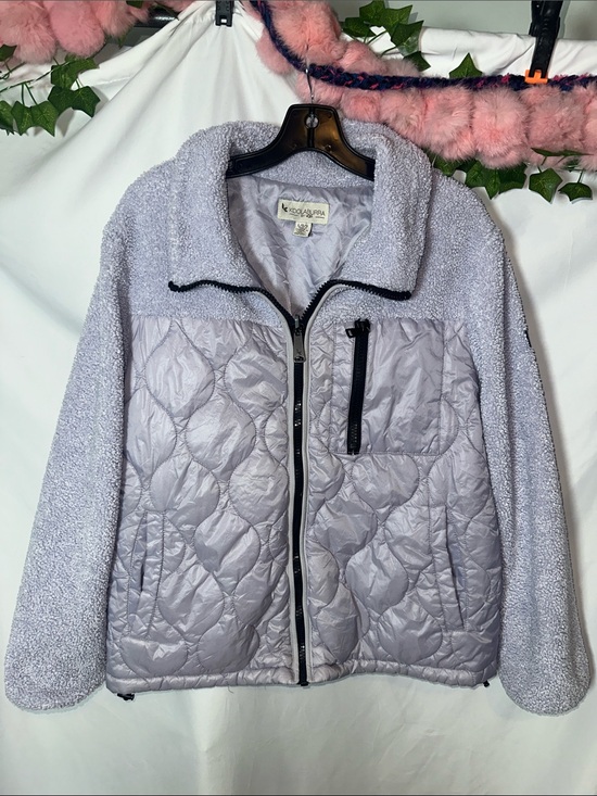 Koolaburra Jackets & Blazers - Koolaburra by UGG Lavender Quilted Sherpa Jacket with Black Trim